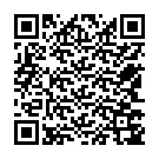 Kode QR untuk nomor Telepon +12543747363