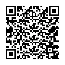 Kode QR untuk nomor Telepon +12543747753