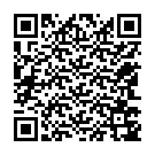 QR Code pour le numéro de téléphone +12543747759