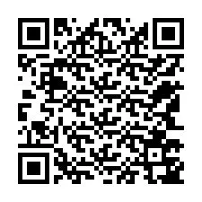 Codice QR per il numero di telefono +12543747761