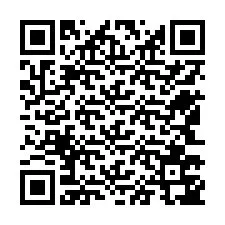 Código QR para número de telefone +12543747762