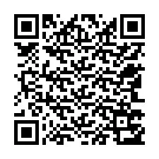 QR код за телефонен номер +12543753648