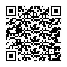 Código QR para número de teléfono +12543753998