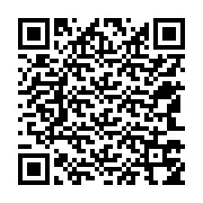 QR код за телефонен номер +12543754010