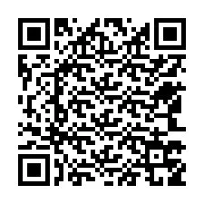 QR kód a telefonszámhoz +12543759402