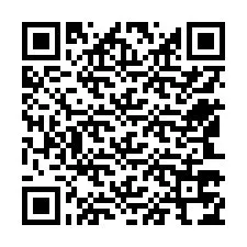 Kode QR untuk nomor Telepon +12543774846