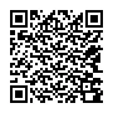 Codice QR per il numero di telefono +12543780329