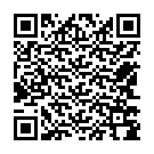 QR-code voor telefoonnummer +12543784677