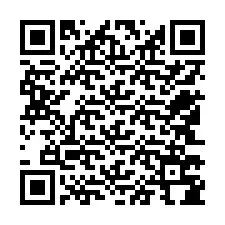 Codice QR per il numero di telefono +12543784679