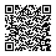 QR-код для номера телефона +12543789148