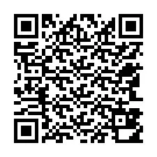 QR код за телефонен номер +12543810418