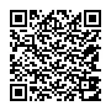 Código QR para número de telefone +12543812891