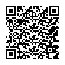 QR-code voor telefoonnummer +12543818557