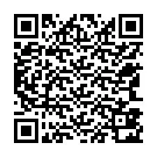 QR Code pour le numéro de téléphone +12543822104