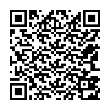 QR-code voor telefoonnummer +12543822105