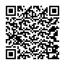 Código QR para número de teléfono +12543822230