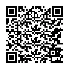 QR код за телефонен номер +12543822975