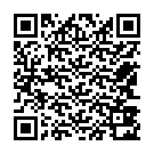 Kode QR untuk nomor Telepon +12543822977