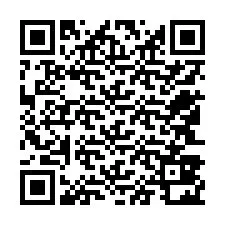 QR код за телефонен номер +12543822979