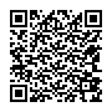 Kode QR untuk nomor Telepon +12543824302