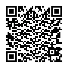 Código QR para número de teléfono +12543825440