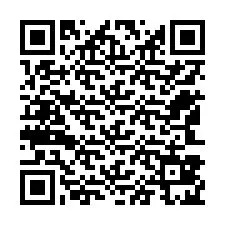 Codice QR per il numero di telefono +12543825445