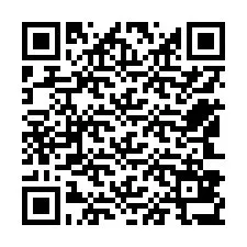 QR код за телефонен номер +12543837647