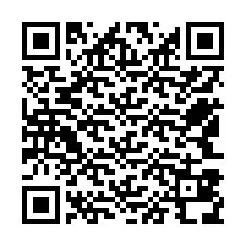 Codice QR per il numero di telefono +12543838023