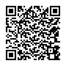 Codice QR per il numero di telefono +12543840002