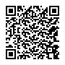 Codice QR per il numero di telefono +12543848115