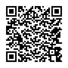 Código QR para número de telefone +12543848876