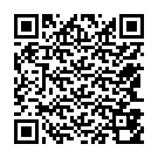 QR-code voor telefoonnummer +12543850166