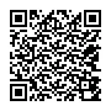 Código QR para número de teléfono +12543850239