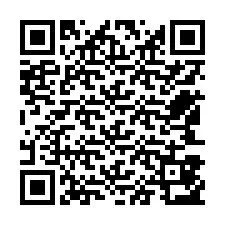 QR код за телефонен номер +12543853087