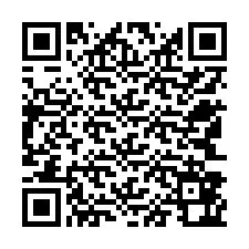 QR код за телефонен номер +12543862634