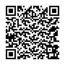 QR Code สำหรับหมายเลขโทรศัพท์ +12543863450