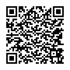 Kode QR untuk nomor Telepon +12543865478