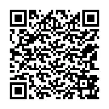 Kod QR dla numeru telefonu +12543867455