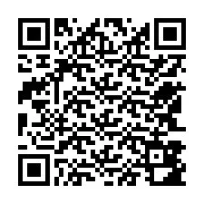 Kode QR untuk nomor Telepon +12543882476
