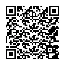 QR-code voor telefoonnummer +12543882477