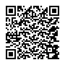 Código QR para número de teléfono +12543882478