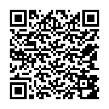 Codice QR per il numero di telefono +12543882483