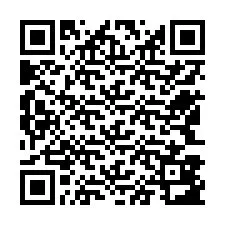 Codice QR per il numero di telefono +12543883126