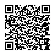 QR код за телефонен номер +12543884818