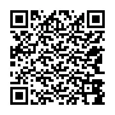 QR код за телефонен номер +12543884824