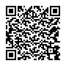 Código QR para número de teléfono +12543888021