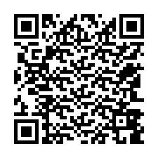 Código QR para número de telefone +12543889959