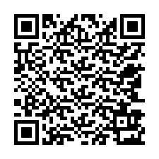 Kode QR untuk nomor Telepon +12543923598