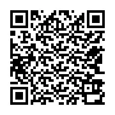 QR-code voor telefoonnummer +12543930936