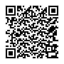 QR Code สำหรับหมายเลขโทรศัพท์ +12543932013